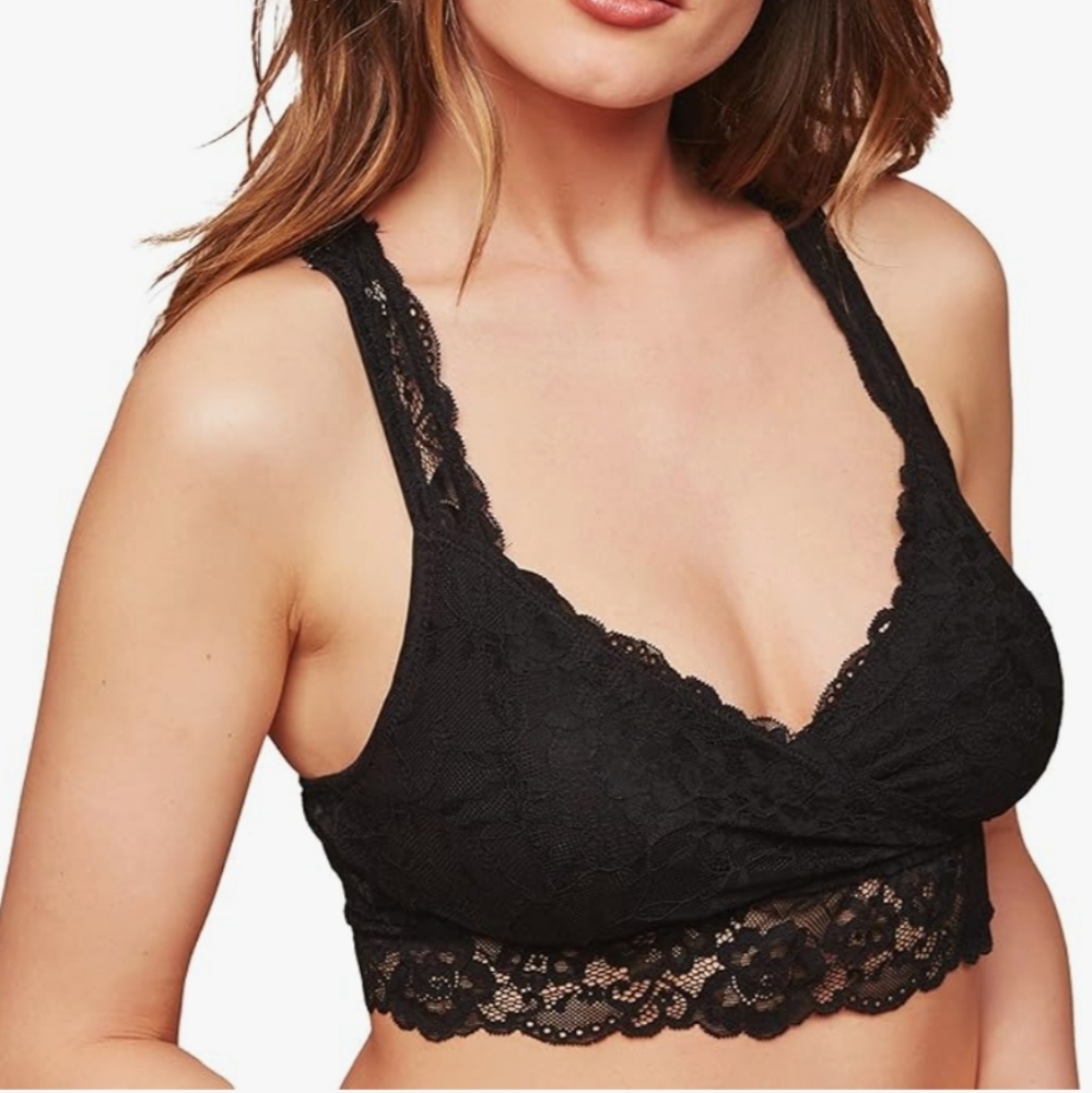 Motherhood Maternity Lace Racerback Nursing Sleep Bralette